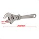thumbnail image 2 of Llave ajustable pulgadas, accesorios de llave de trinquete flex, herramienta de reparación de mordazas mecanizadas de precisión, plegable, mayimx Llave ajustable, 2 of 9