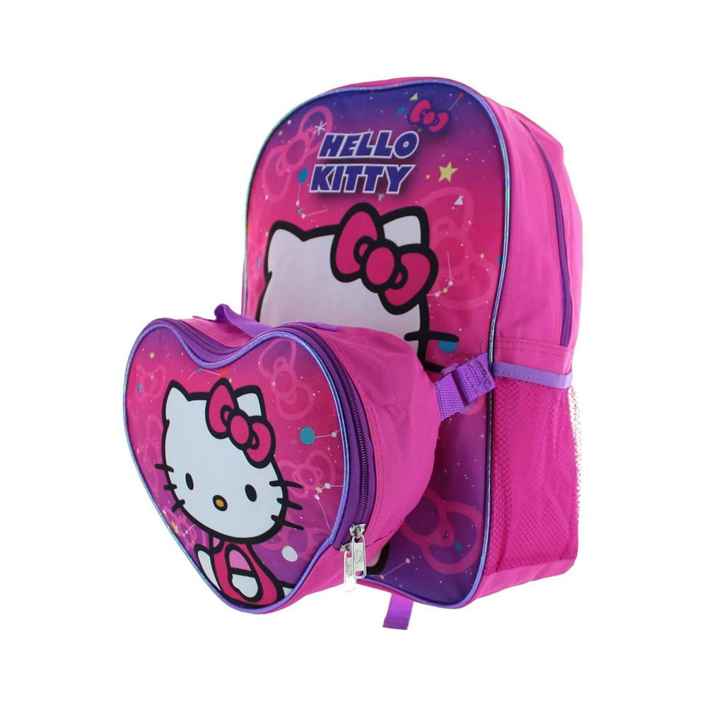 Sanrio Hello Kitty 15" Backpack with Lunch Bag