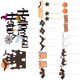 thumbnail image 1 of Ounissouiy 25 uds decoración de pastel con temática de Halloween decoración de cupcakes de calabaza pastel de helado Kits de decoración para fiestas, 1 of 8