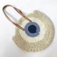 thumbnail image 1 of Female's Straw Woven Bag Round Fashion Portable Reusable Home Storage Bags New, 1 of 5