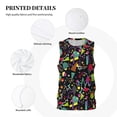 thumbnail image 3 of Naloa Colorful Geometric Figures Basketball Jersey Reversible Men's Mesh Athletic Sports Shirts Training Practice S-4XLMedium, 3 of 6