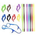 thumbnail image 1 of Retenedores de gafas, ganchos de sujeción para las orejas, silicona antideslizante para gafas de lectura 8 pares + 8 piezas, 1 of 7