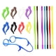 thumbnail image 1 of Retenedores de gafas, ganchos de sujeción para las orejas, silicona antideslizante para gafas de lectura 8 pares + 8 piezas, 1 of 7