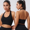 thumbnail image 4 of SOOMLON Halter Bras for Women Backless Adjustable Sports Bras Stretchy Soft Yoga Workout Bra Everyday Bralettes, 4 of 4