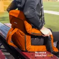 thumbnail image 6 of Reclining Stadium Seat Waterproof Foldable Camping Chair6 Adjustable Reclining Positions Extra Thick Padding Wide Back SupportPortable Outdoor Chair for Sports, 6 of 6