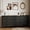 Black, variant on Garvee 9-Drawer TV Stand Storage Cabinet with Fabric Drawers, Long Entertainment Center with Metal Frame for Living Room, Bedroom
