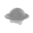 thumbnail image 1 of Bewildely Molde de bola de hielo congelador silicona 60ml fabricante de cubitos de bebidas reutilizable cocina congelación microondas hornear molde hogar Cocina y Comedor Gris Bewildely HA063731-04, 1 of 6