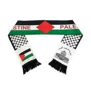 XIAN  Palestine Flag Wrap Scarf Printed Palace Palestine Scarf for Women Men Holiday Gift
