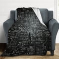 thumbnail image 4 of Math Formula Flannel Throw Blanket for Gifts for Women Men Girls Boys All Seasons, 4 of 8