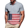 thumbnail image 1 of Drppepioner Men's Leisure Pocket Button Flip Collar top,Color Blocking Design,Versatile,Short Sleeve,Sporty,Lightweight,Breathable, 1 of 6
