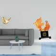 thumbnail image 2 of Figura de pájaros,Figura de pájaro dorado,decoración del hogar,estatua de animal,Escultura de pez,Escultura de pez,decoración del hogar,figura de carpa,buena suerte,Estatua decorativa de, 2 of 8
