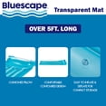 thumbnail image 2 of Bluescape Blue Transparent Air Mat, Inflatable Pool Float, Age 14 & up, Unisex, 2 of 5