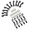 thumbnail image 4 of Miangastore Fixed Rope Buckle For Kayak C-Shaped Buckles Set Black 1Set 2.2x0.4x0.4in, 4 of 9