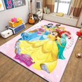 thumbnail image 1 of Disney Princess Girls' Floor Rug Soft Door Mat Anti-slip Living Bedroom Carpet, 1 of 3