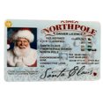 thumbnail image 3 of Tarjeta de Papá Noel con licencia de vuelo para la víspera de Navidad, licencia de conducir, regalo creativo de Navidad para niños, decoración navideña para niños, 3 of 5