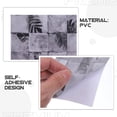 thumbnail image 3 of Zehuanyu 10 Sheets Tile Sticker Self Adhesive Wall Tile Sticker Peel and Stick Wallpaper, 3 of 8