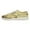 Gold, variant on Metallic Mesh Low Top Fashion Sneakers for Women Glitter Breathable Lace up Walking Flats Casual Shoes