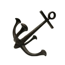 Rustic Large Metal Boat Anchor Cast Iron Sailboat Nautical Living Room Mantle Home Office Decor