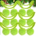 thumbnail image 2 of Xuniizn Christmas Tree Skirt Green 100%Polyester Tree Skirts for Xmas Decor, Party Festive Merry Christmas Decorations for Home, 39", 2 of 7