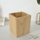 thumbnail image 1 of Almacenamiento y organización de oficina, contenedor de madera maciza de nogal negro, caja de almacenamiento de papelería de escritorio de oficina escandinava, contenedor de madera con forma de rombo,, 1 of 6