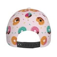 thumbnail image 6 of Haiem Colorful Donuts Baseball Cap Dad Hat Cotton Soft Adjustable Fashion Hats for Men Women Unisex Style Headwear, 6 of 9