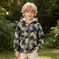 thumbnail image 2 of JAJAHO Toddler And Kids Boys Jacket With Sherpa Lining Cartoon Dinosaur Zipper Winter Coats Sizes 1-7Y, 2 of 6