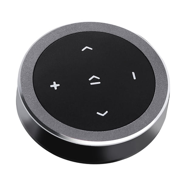 Kit de volante de coche con botón multimedia de control remoto inalámbrico Bluetooth 4.0 para teléfono móvil y tableta