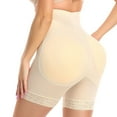 thumbnail image 6 of Elainilye Fashion Shapewear Bodysuit Tummy Control, Traceless Body Shaping Short Sexy Butt Lifting Panties Body Shaper Underwear,Beige, 6 of 9