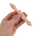 thumbnail image 5 of FUTUREORYY Khaki Wood Spindles 5.24X0.71X0.71in for Furniture Replacement Craft Enthusiasts 2Pcs, 5 of 8