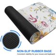 thumbnail image 6 of Long Mouse Pads for Desk,Pioneer Flower Floral Print Pattern Desk Mats on Top Of Desks, Desk Mouse Pad Extra Large with 3mm Non-Slip Base and Stitched Edge for Gaming,Office,Work,Home 31.5"x11.8", 6 of 6