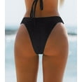 thumbnail image 3 of Cupshe Women's Bikini Bottom High Cut Mid Waist Cheeky Bathing Suit, S, 3 of 4