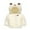 White, variant on Toddler Baby Girls Boys Cartoon Down Jacket Raincoat with Hoodie Infant Waterproof Lightweight Puffer Coat Soft Warm Padded Windbreak Bear Ears Outwears for 9M-6Y