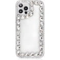 thumbnail image 3 of Crystal Clear Case Compatiable with iPhone 15 Pro 6.1",Bling Glitter Diamond Case Stylish for Woman Girls,Sparkle 3D Handmade Rhinestone with Soft Bumper Back Protective Cover Shell, 3 of 8