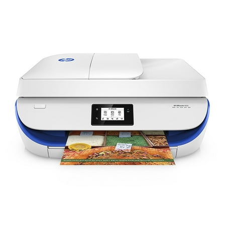 HP OfficeJet 4650 Wireless All-in-One Photo Printer (White and Blue)(Certified Refurbished ...