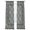 Lake Blue, variant on Sage Green Boho Sheer Curtains 45 Inch Length 2 Panels Set Window Treatments, Vintage Ethnic Tribe Abstract Art Floral Rod Pocket Semi Curtains for Living Room/Bedroom/Kitchen Décor, 104"W x 45"L