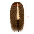 thumbnail image 3 of KeirineCC Human Hair Bundles 26 Inch Body Wave Bundles, Long Roll Curly Hair Middle Score Wig, Fashion Natural Wig High Temperature Wire - For Daily Life, 3 of 7