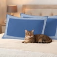thumbnail image 3 of Pack of 2 Outdoor Pillow Covers 20x12 Inch Waterproof Dark Blue Greek Key Throw Pillow Covers,Decorative Couch Pillow Shams Protectors Geometric Greece Ancient Farmhouse Geo Patio Cushion Pillowcases, 3 of 8