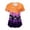 Purple, variant on enyan Womens Halloween Shirts Funny Ghost Tshirts Halloween Short Sleeve Pumpkin Graphic Tee Tops Women's Halloween Shirt Orange,M
