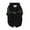 Black, variant on Pet Dogs Warm Clothes Waterproof Small Big Dog Jacket Autumn Winter Pet Dog Skiing Coat Clothing With Harness Chest Strap