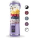 thumbnail image 1 of Ninja Blast BC151 Batidora Portátil sin Cable, Vaso de 18 onzas, Licuadora personal Recargable con USB-C, Tapa anti fugas y Boquilla para Beber, Sin BPA (Reacondicionado) (Violeta), 1 of 5
