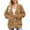 Brown, variant on QUYUON Women's Lightweight Open-Front Cardigan Sweater Sale Long Sleeve Lightweight Cardigan Sweater Plus Cardigans Plus Size Cardigan Jacket Style Q-2138 Winter Knit Sweater Outerwear Coat Black L