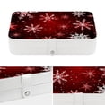 thumbnail image 4 of Christmas Portable PU Leather Necklace Holder with Removable Compartment and Jewelry Boxes, Earring Holder, Bracelet Holder., 4 of 6