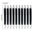 thumbnail image 3 of PEIBang 10 Pieces Ballpoint Pens,Black Ink,10 Count Pack Pens Retractable Journaling for Office Supplies, 3 of 6
