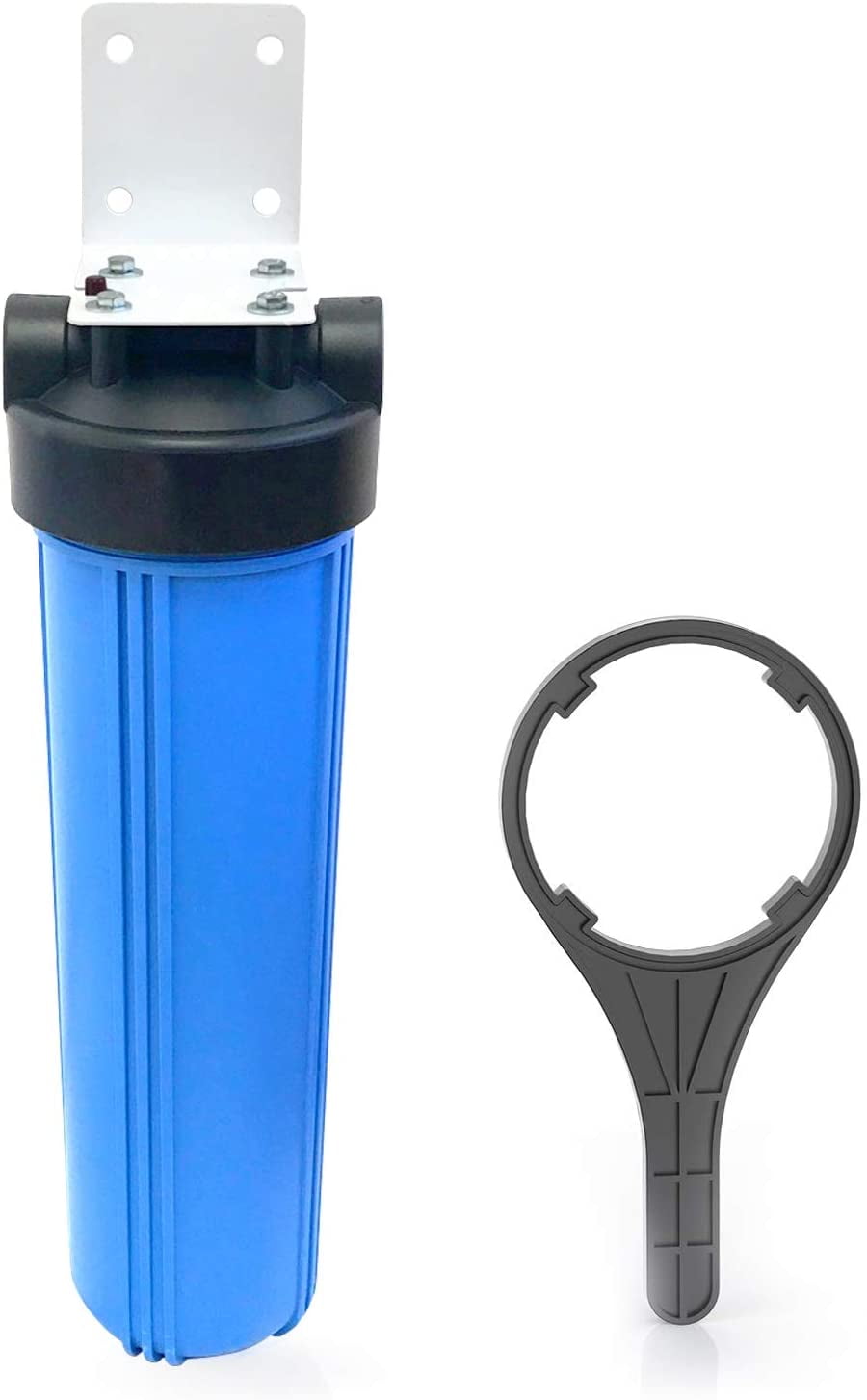 BIG BLUE HOUSING WITH STAND BRACKET FOR 4.5" X 20" FILTER/CARTRIDGE 1" Inlet 3 