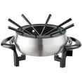 thumbnail image 5 of VEVOR 3 qt Electric Fondue Pot Set Chocolate and Cheese Melting Warmer Silver, 5 of 9