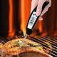 thumbnail image 2 of Termómetro electrónico digital para barbacoa, de -50 a 300 °C, con sonda de lectura instantánea, para uso doméstico, color negro, 2 of 4