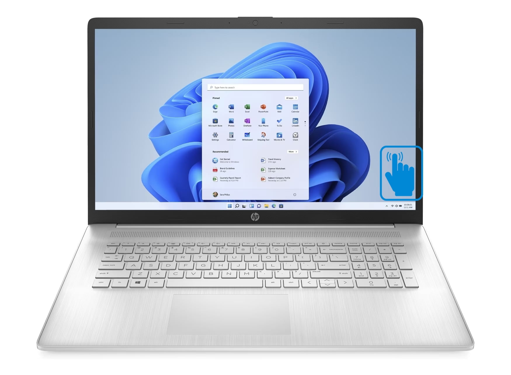 HP 17-cn2165cl Home/Business Laptop (Intel i7-1255U 10-Core, 17.3in 60Hz Touch HD+ (1600x900), Intel Iris Xe, 32GB RAM, 1TB PCIe SSD, Backlit KB, Wifi, 3.2, HDMI, Webcam, Win 11 Home) Walmart.com