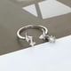 thumbnail image 5 of Fiudx Elegante Anillo de Estrella, Conjunto de Joyas de Cristal de Circón, Aleación Duradera, Ideal para Vestidos, Faldas y Blusas, Regal Perfecto, Accesorios para Mujer, Ocasiones Especiales, Diseño, 5 of 7