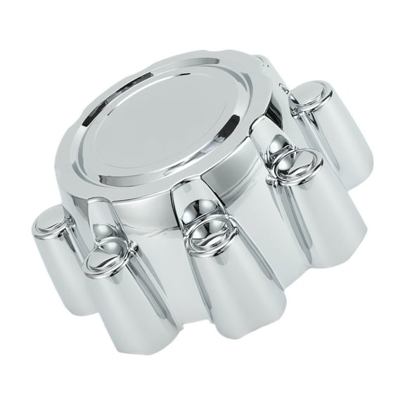 Unique Bargains Wheel Center Caps No.1C3Z1130BA for Ford F250 Chrome Silver Tone Plastic 1 Pc