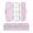 Small Colors Shapes, variant on Plastic Pencil Box Large Capacity Pencil Boxes Clear Boxes with Snap-Tight Lid Stylish Office Supplies Storage Organizer Box Small Colors Shapes